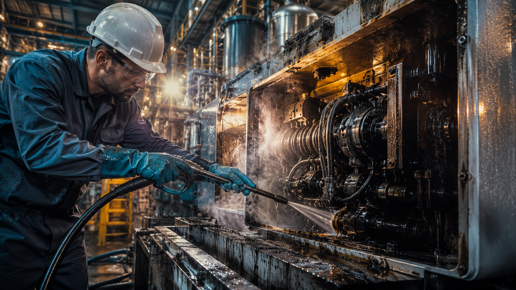 Quando o assunto é manutenção industrial, a higienização costuma ser tratada como uma tarefa secundária — algo que se faz quando sobra tempo ou quando a sujeira já é visível demais para ignorar. Essa visão, além de equivocada, é cara.